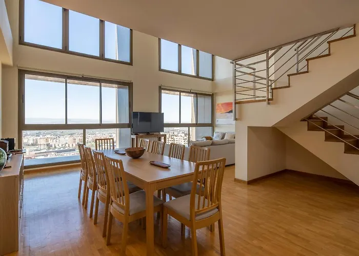 Atico Top Granada, Penthouse, 18-19Th Floor, City Centre, Views, Terrace, Free Parking
